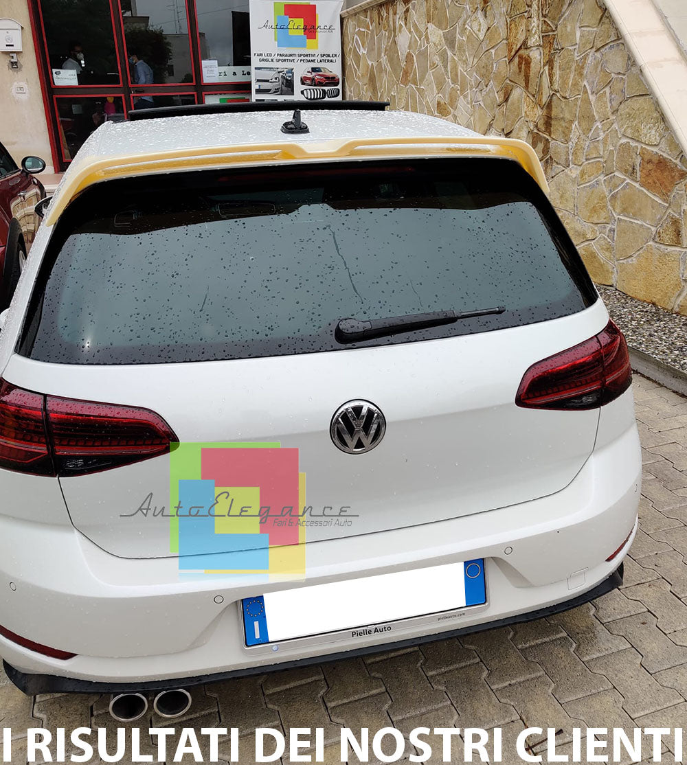 VW GOLF 7 2012-2017 SPOILER SUL TETTO POSTERIORE LOOK RLINE TUNING