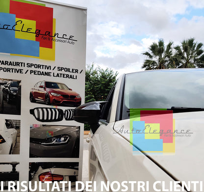 CALOTTE ADESIVE SPECCHI AUDI A3 8V 2012+ SPECCHIETTI RETROVISORI NERO LUCIDO RS3 AUTOELEGANCERICAMBI