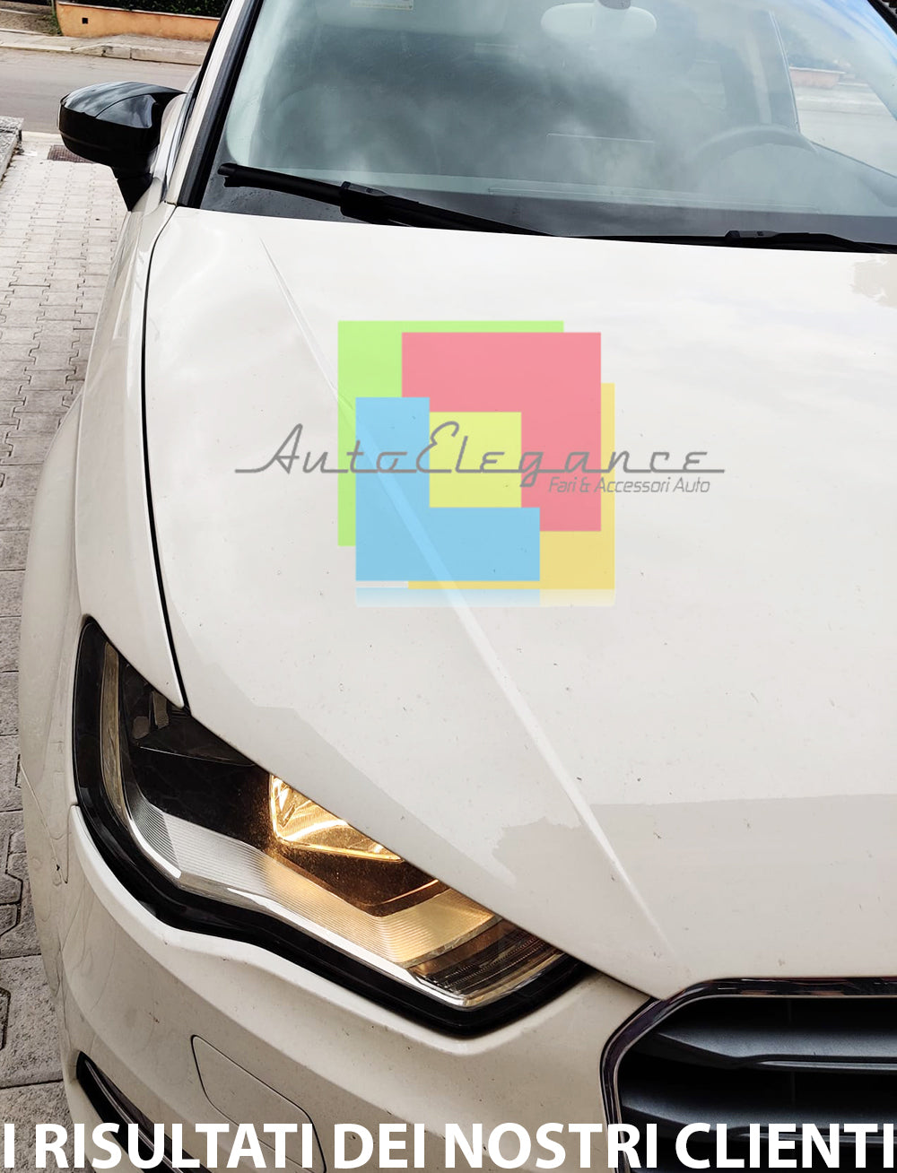 CALOTTE ADESIVE SPECCHI AUDI A3 8V 2012+ SPECCHIETTI RETROVISORI NERO LUCIDO RS3 AUTOELEGANCERICAMBI