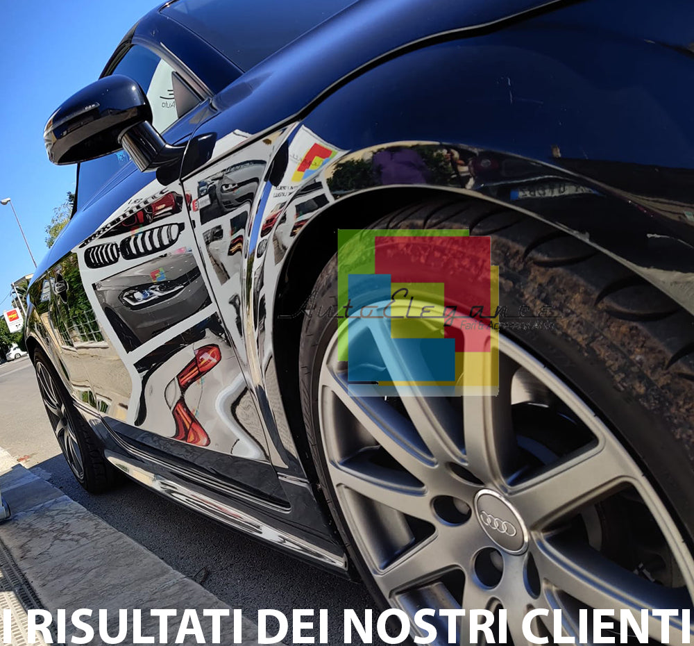 SIDE SKIRTS UNDER DOOR RSTT LOOK FOR AUDI TT 8J 2006-2014 IN ABS