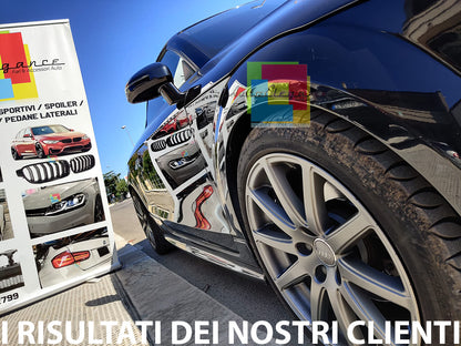 SIDE SKIRTS UNDER DOOR RSTT LOOK FOR AUDI TT 8J 2006-2014 IN ABS