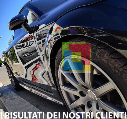 AUDI TT 8J 2006-2014 MINIGONNE LATERALI SOTTO PORTA ABS LOOK TTRS AUTOELEGANCERICAMBI