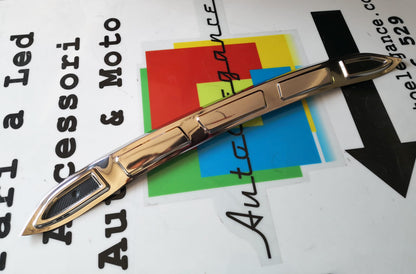 STAINLESS STEEL UNDER BUMPER HYUNDAI I20 2015 ONWARDS CHROME REAR DIFFUSER