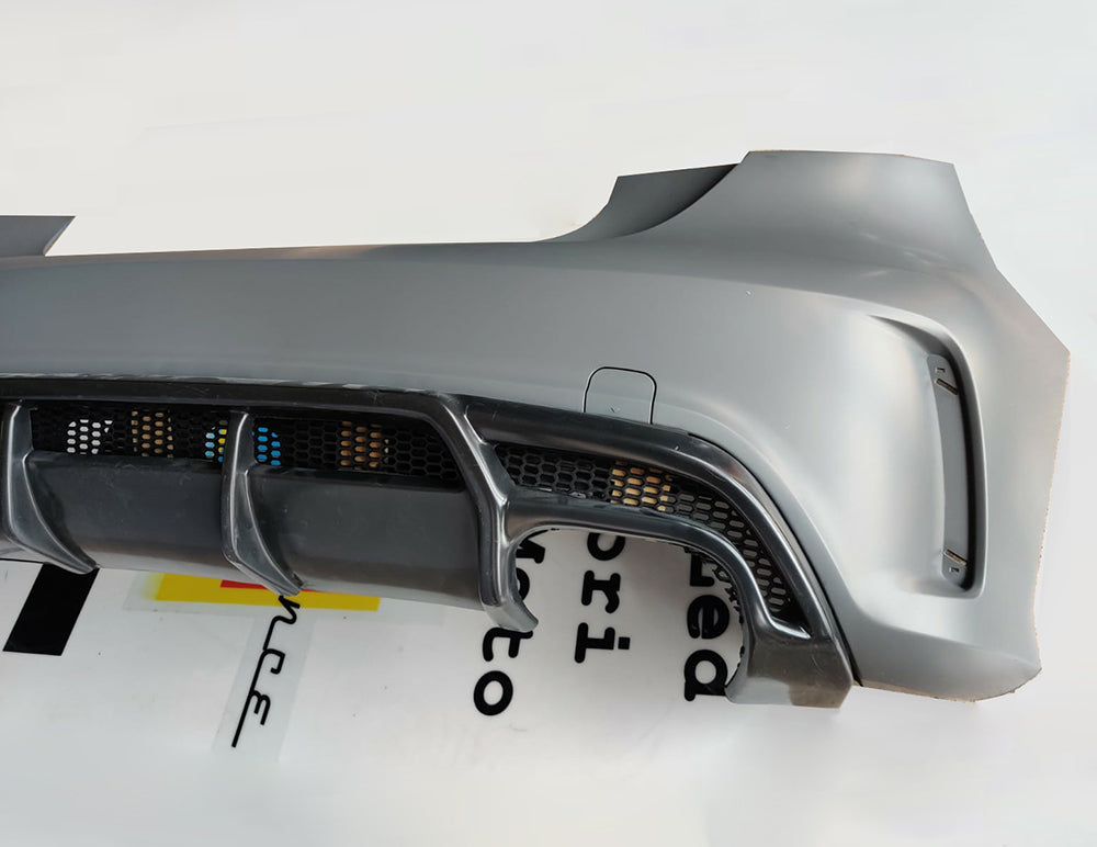 MERCEDES A-CLASS W176 2012-2018 ABS REAR BUMPER AMG B DESIGN