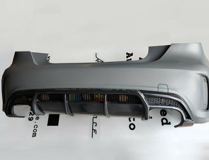 MERCEDES A-CLASS W176 2012-2018 ABS REAR BUMPER AMG B DESIGN
