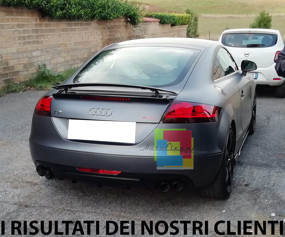 AUDI TT 8J 06-14 SPLITTER SOTTO MINIGONNE LATERALI SOTTOPORTA SPORTIVI ABS AUTOELEGANCERICAMBI