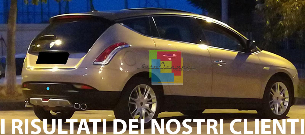 SOTTO PARAURTI PER LANCIA DELTA III DIFFUSORE POSTERIORE QUATTRO TERMINALI ABS -