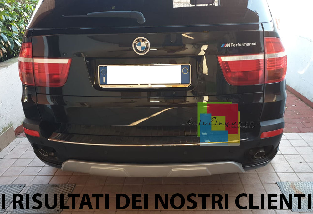 BMW X5 E70 2006-2011 SOTTO PARAURTI POSTERIORE AEREODINAMICO DIFFUSORE AUTOELEGANCERICAMBI