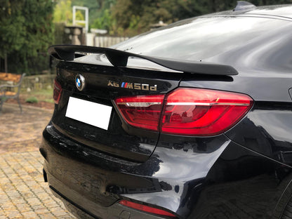 REAR BONNET SPOILER FOR BMW X6 F16 2014-2019 TUNING LOOK