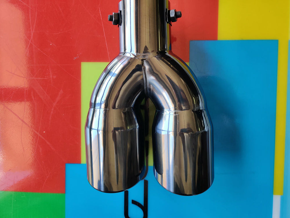 BMW SERIE 4 F32 F33 F36 TERMINALE DI SCARICO ACCIAIO INOX NERO LUCIDO M SPORT AUTOELEGANCERICAMBI