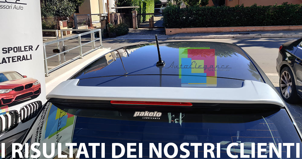 ALETTONE PER VW POLO 6R 2009+ SPOILER POSTERIORE SUL TETTO LOOK GTI - ABS - AUTOELEGANCERICAMBI