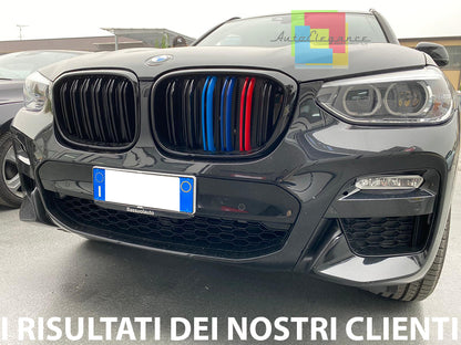 GRIGLIA PER BMW X3 G01 X4 G02 NERO LUCIDO / 3 COLORI M