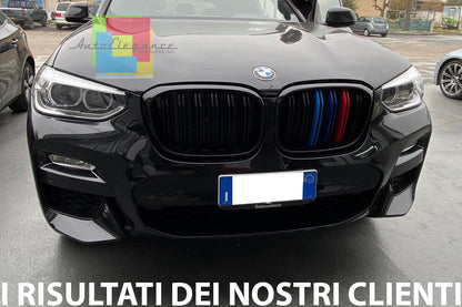 GRIGLIA PER BMW X3 G01 X4 G02 NERO LUCIDO / 3 COLORI M