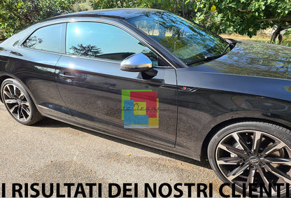 COPERTURE SATINATE PER AUDI A5 F5 2016 IN POI SPECCHI CALOTTE SPECCHIETTI SLINE S5 AUTOELEGANCERICAMBI