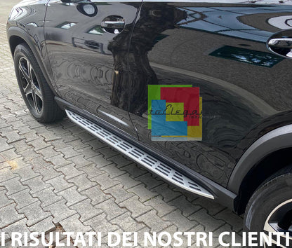 SIDE STEPS UNDER DOOR MERCEDES GLE W167 2019+ TOP QUALITY ALUMINUM