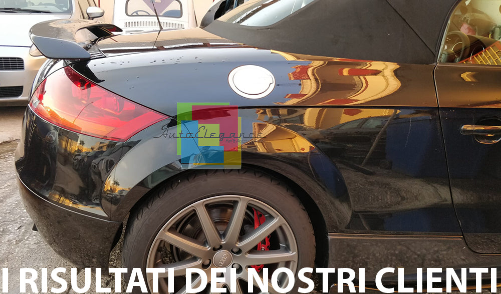 AUDI TT 8J 2006-2014 SPOILER COFANO POSTERIORE RST IN ABS AUTOELEGANCERICAMBI
