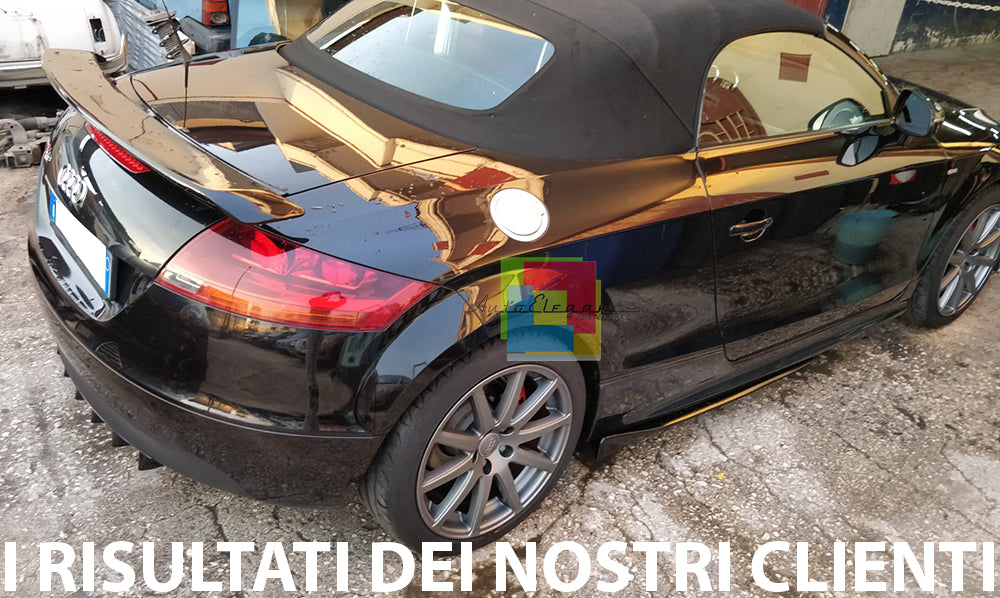 AUDI TT 8J 2006-2014 SPOILER POSTERIORE SUL COFANO LOOK TTS TTRS .1- AUTOELEGANCERICAMBI