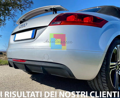 DIFFUSORE SOTTO PARAURTI POSTERIORE PER AUDI TT 8J 06-14 - ESTRATTORE STT TTRS