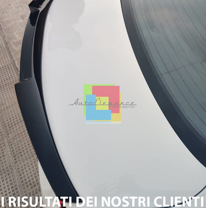 BMW SERIE 4 F32 2013+ SPOILER POSTERIORE SUL COFANO ABS LOOK M4 NERO LUCIDO AUTOELEGANCERICAMBI