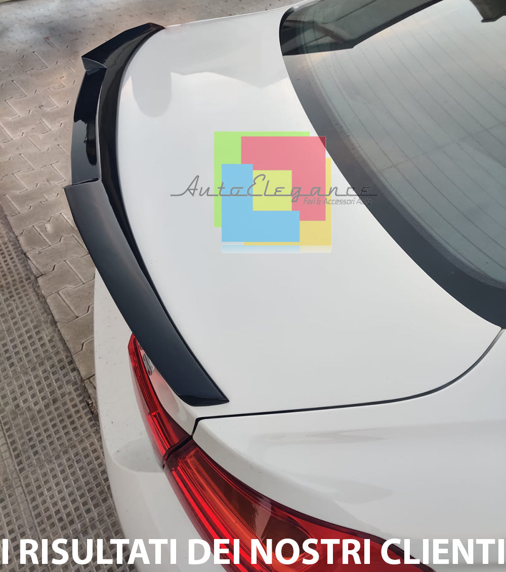 BMW SERIE 4 F32 COUPE SPOILER POSTERIORE SUL COFANO LOOK M4 AUTOELEGANCERICAMBI