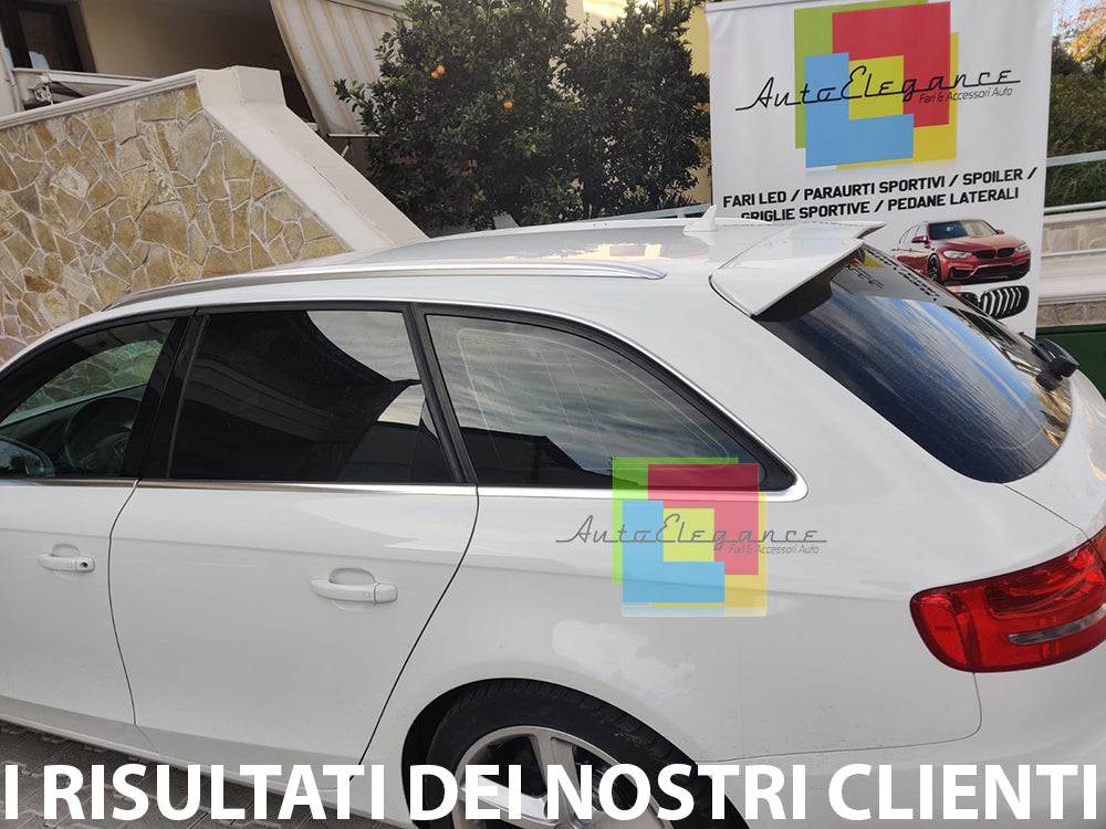 SPOILER AUDI A4 B8 8K AVANT 2008-2014 ALETTONE SUL TETTO POSTERIORE RS4