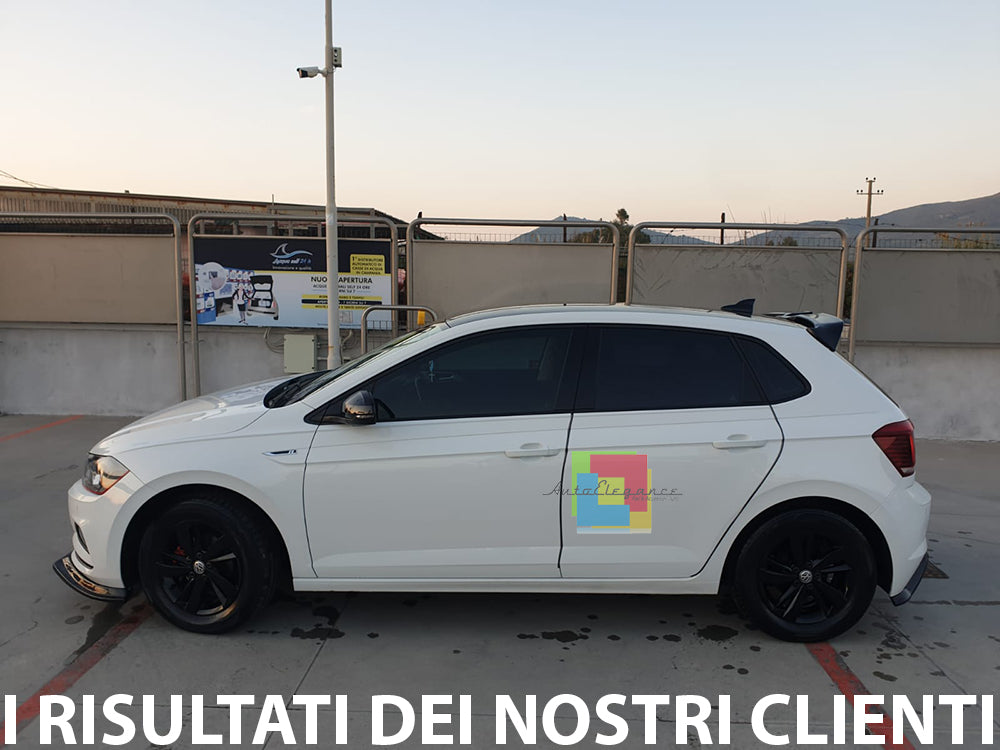 ALETTONE VW POLO AW1 2017+ SPOILER POSTERIORE SUL TETTO LOOK RLINE IN ABS AUTOELEGANCERICAMBI