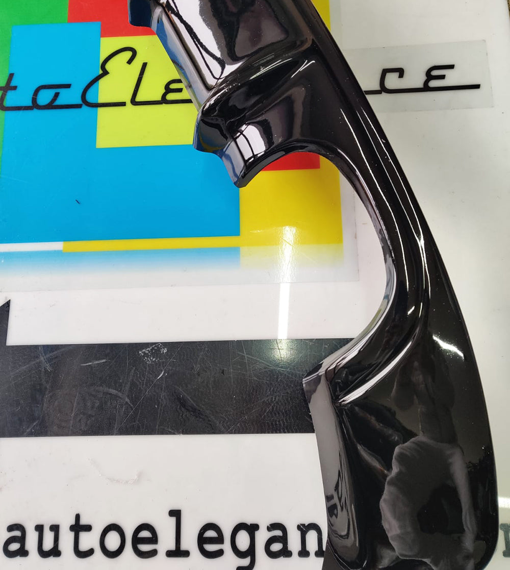 SEAT IBIZA 6J 2008-2016 5 PORTE DIFFUSORE POSTERIORE FR LOOK NERO ABS / PLASTIC