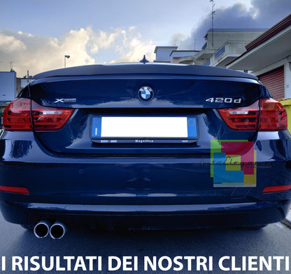 BMW SERIE 4 F36 GRAN COUPE 2014+ SPOILER POSTERIORE COFANO ABS / PLASTIC LOOK M4 AUTOELEGANCERICAMBI