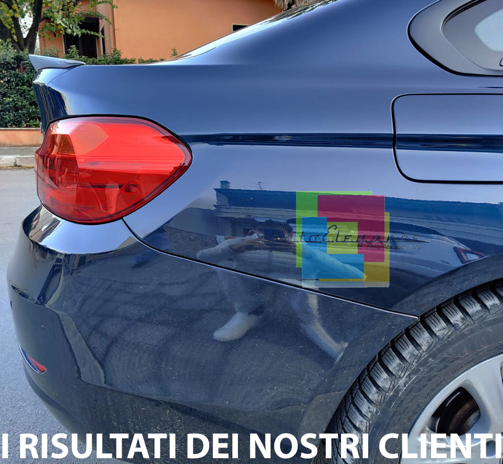 BMW SERIE 4 F36 GRAN COUPE 2014+ SPOILER POSTERIORE COFANO ABS / PLASTIC LOOK M4 AUTOELEGANCERICAMBI