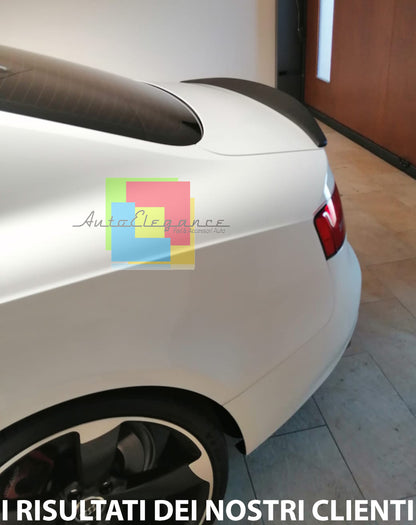 AUDI A5 COUPE 2007-2014 SPOILER POSTERIORE ALETTONE SUL COFANO LOOK S5 SLINE AUTOELEGANCERICAMBI