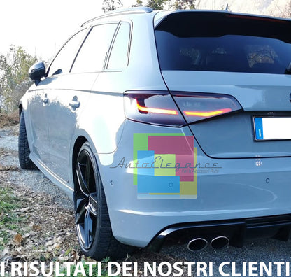 AUDI A3 8V SPORTBACK 2012-2015 DIFFUSORE POSTERIORE PARAURTI SLINE - S3 RS3 AUTOELEGANCERICAMBI