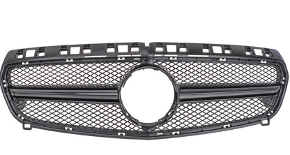 BLACK FRONT GRILLE FOR MERCEDES A-CLASS W176 2015+ AMG GRILLE