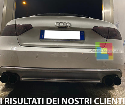 SOTTO PARAURTI S5 PER AUDI A5 COUPE CABRIO 2012-2015 DIFFUSORE POSTERIORE