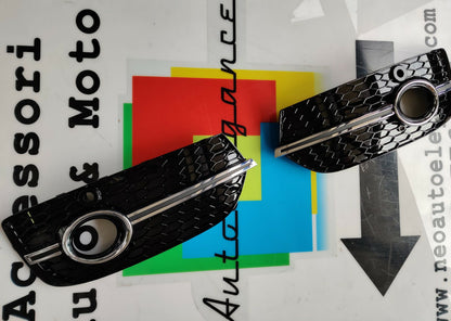 AUDI Q3 8U 2012-2015 GRIGLIE FENDINEBBIA RSQ3 SQ5 DETTAGLI CROMATI NIDO D'APE - AUTOELEGANCERICAMBI