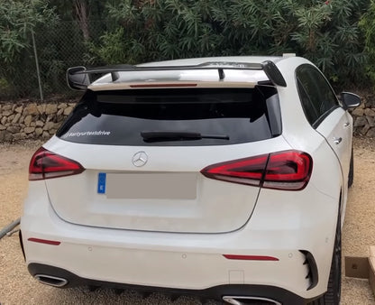 MERCEDES CLASSE A W177 2018+ SPOILER SUL TETTO IN ABS NERO LOOK AMG