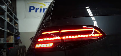 VW GOLF 7 7.5 VII 2012-2019 DYNAMIC LED REAR LIGHTS GTI DESIGN RED
