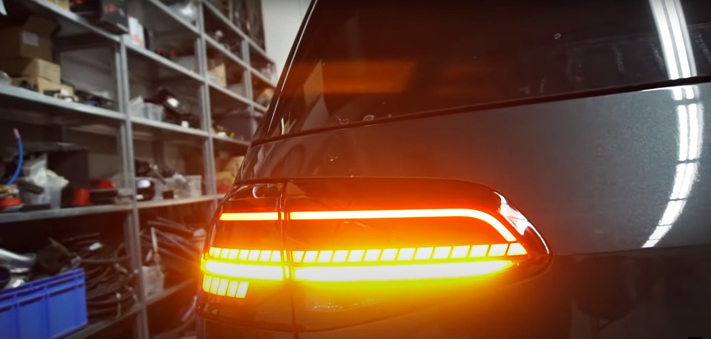 VW GOLF 7 7.5 VII 2012-2019 DYNAMIC LED REAR LIGHTS GTI DESIGN RED