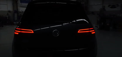 VW GOLF 7 7.5 VII 2012-2019 DYNAMIC LED REAR LIGHTS GTI DESIGN RED