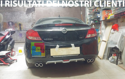 OPEL INSIGNIA A DIFFUSER UNDER REAR BUMPER AESTHETIC ABS / PLASTIC