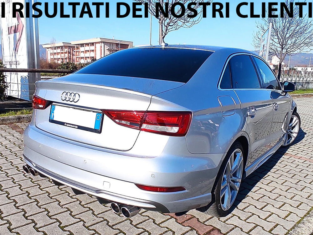 SOTTO PARAURTI AUDI A3 8V BERLINA DAL 2016+ DIFFUSORE S3 ABS PARAURTI SLINE