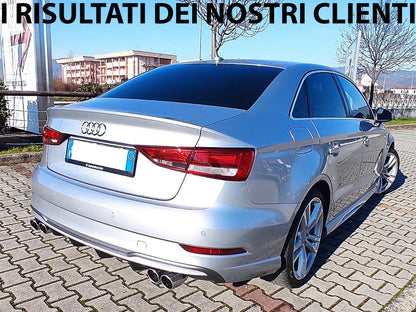 SOTTO PARAURTI AUDI A3 8V BERLINA DAL 2016+ DIFFUSORE S3 ABS PARAURTI SLINE
