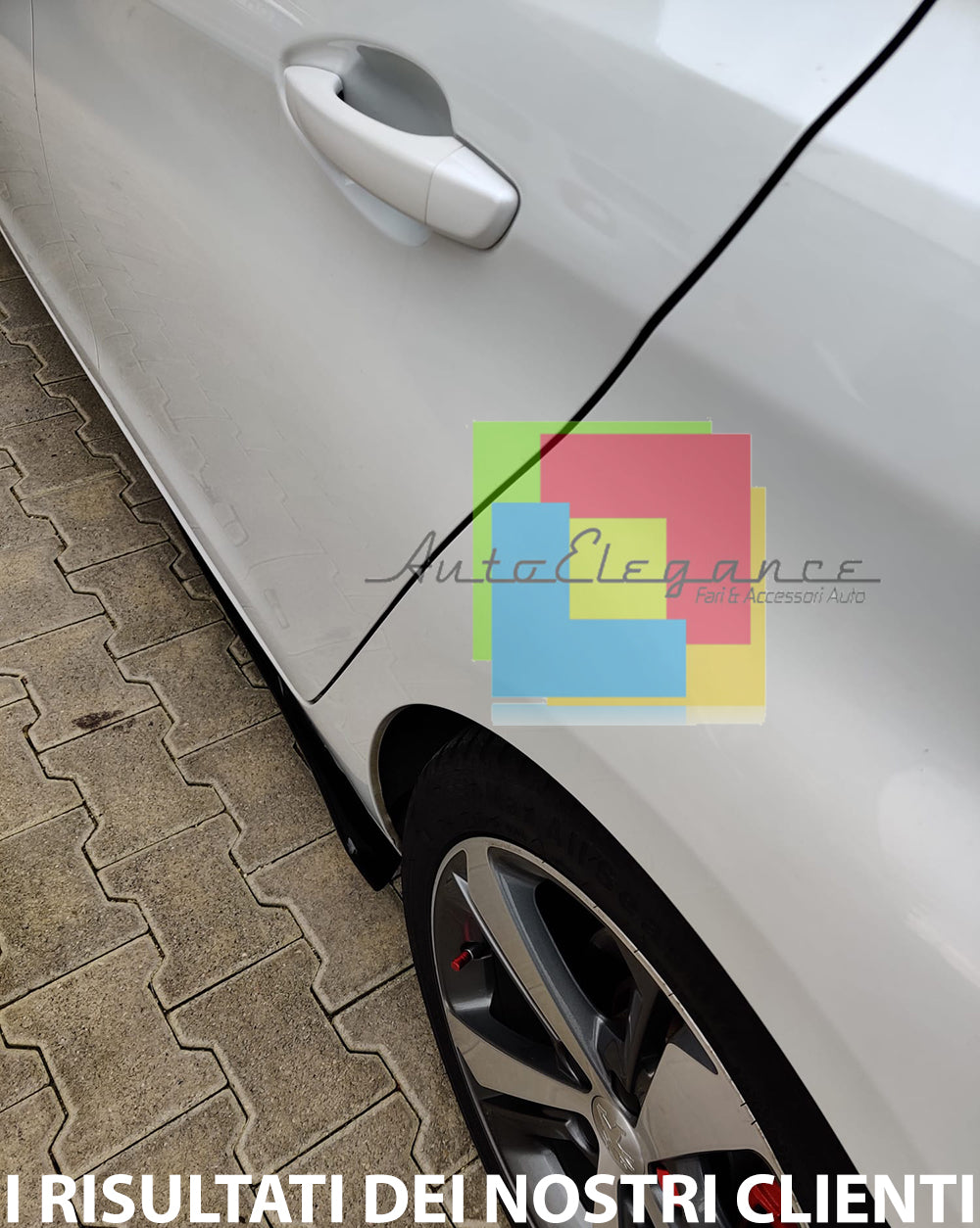 SIDE SKIRTS PEUGEOT 308 II 5 DOORS 2013+ ABS DOOR FLAPS .-.