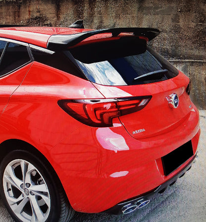 REAR ROOF SPOILER FOR OPEL ASTRA K 2015-2018 DESIGN TUNING
