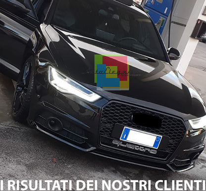 GRIGLIA ANTERIORE AUDI A6 4G C7 2014+ LIFT AVANT BERLINA CALANDRA RS6 NERA