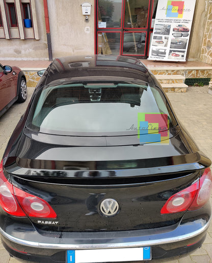 VW PASSAT CC REAR SPOILER BONNET RLINE ABS GLOSS BLACK