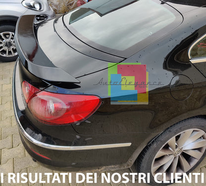 VW PASSAT CC REAR SPOILER BONNET RLINE ABS GLOSS BLACK