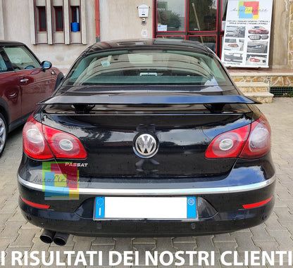 VW PASSAT CC REAR SPOILER BONNET RLINE ABS GLOSS BLACK