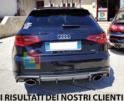 AUDI A3 8V SPORTBACK 2012-2015 DIFFUSORE POSTERIORE PARAURTI SLINE AUTOELEGANCERICAMBI