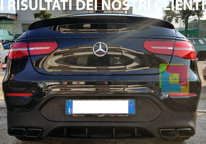 SPOILER POSTERIORE SUL COFANO PER MERCEDES GLC COUPE C253 2015 IN POI -.