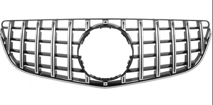 MERCEDES GT LOOK grill e class w207 c207 a207 gloss CHROME FRONT GRILLE 